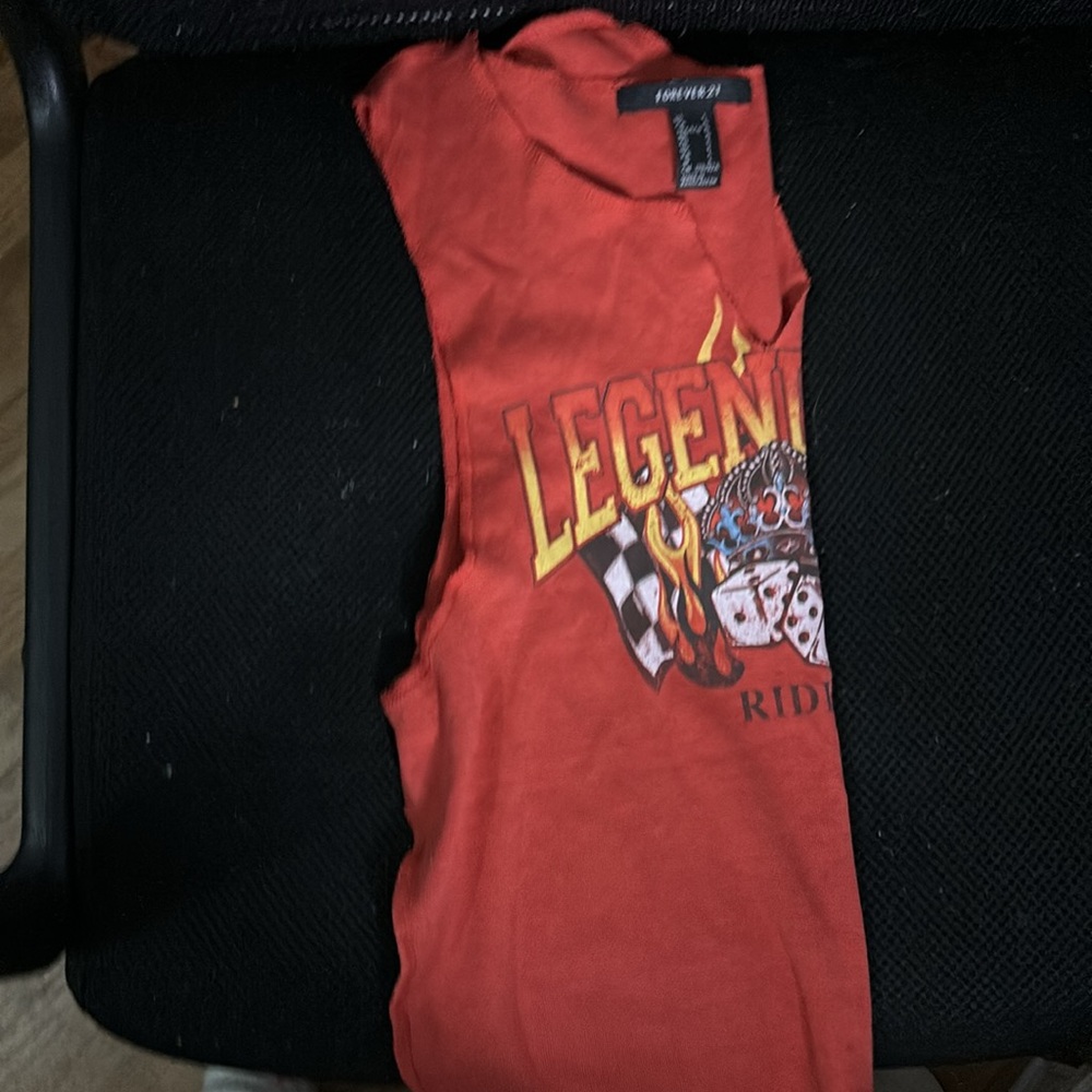 Red Legendary Rider Tank - Picture 3 of 4